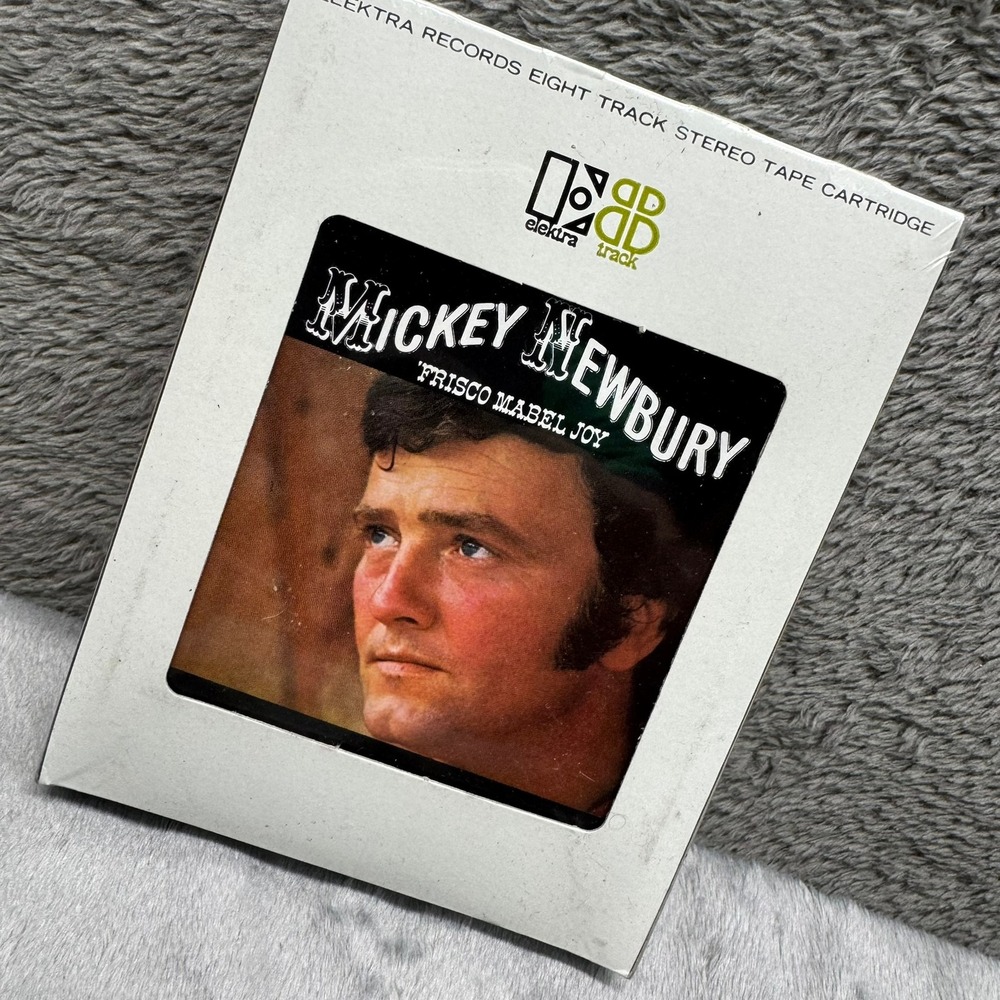 Mickey Newbury Frisco Mabel Joy Elektra Records 8-Track Tape‎ Cartridge ET8 4107